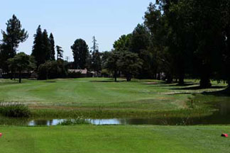 View of fifth green