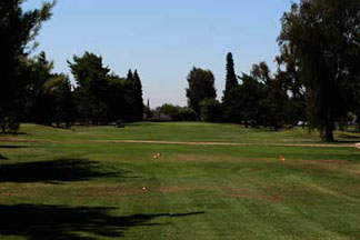 View of fifth green