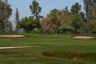View of eight fairway from T